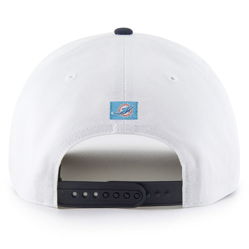 47 brand Miami Dolphins '47 Patriotic Overhand Hitch Adjustable Hat White