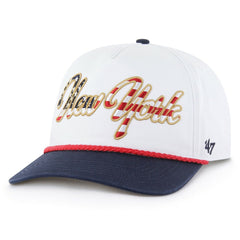 47 brand New York Giants '47 Patriotic Overhand Hitch Adjustable Hat White