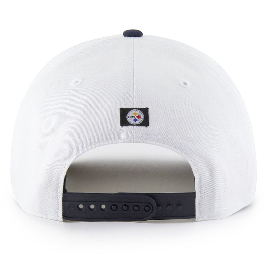 47 brand Pittsburgh Steelers '47 Patriotic Overhand Hitch Adjustable Hat White