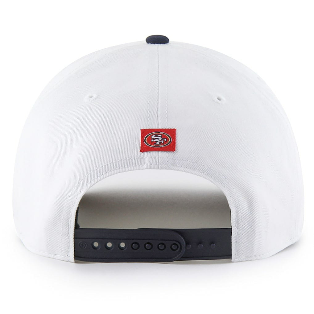 47 brand San Francisco 49ers '47 Patriotic Overhand Hitch Adjustable Hat White