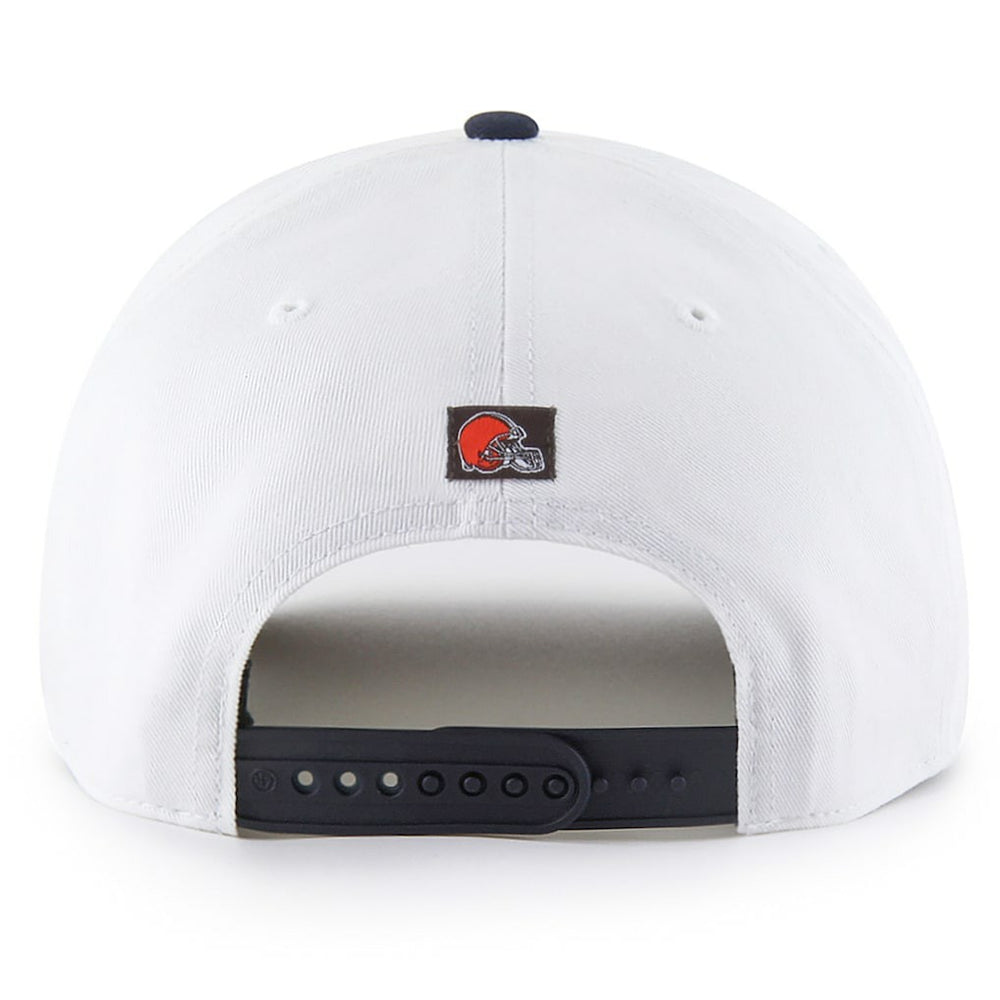 47 brand Cleveland Browns '47 Patriotic Overhand Hitch Adjustable Hat White