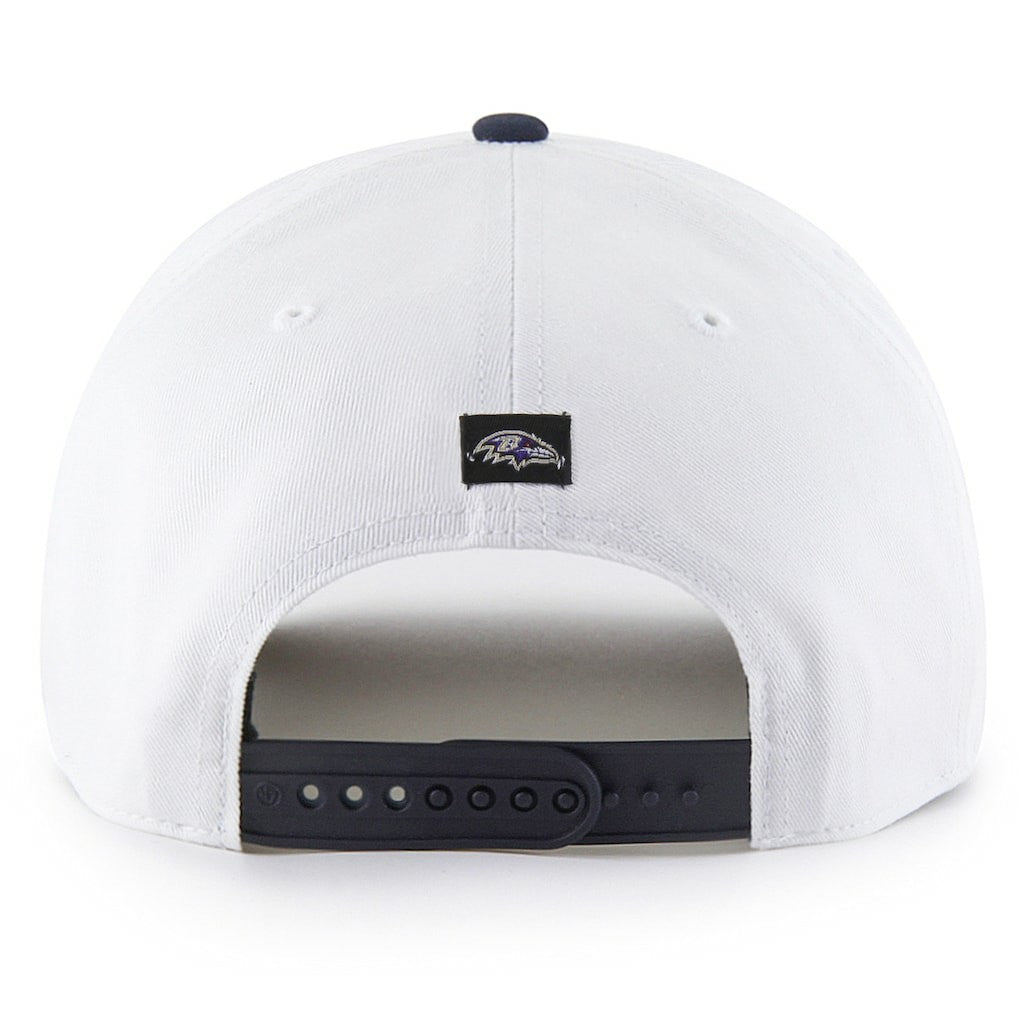 47 brand Baltimore Ravens '47 Patriotic Overhand Hitch Adjustable Hat White