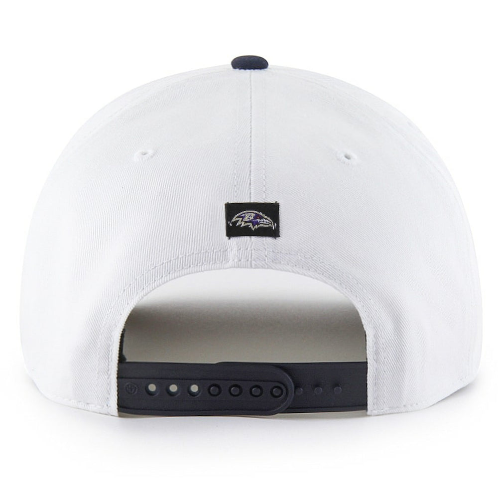 47 brand Baltimore Ravens '47 Patriotic Overhand Hitch Adjustable Hat White