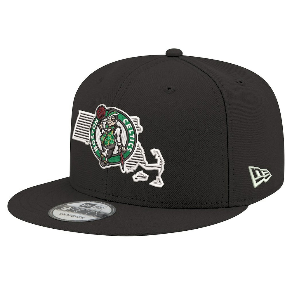 Boston Celtics State Pride 9FIFTY Snapback Hat Black | New Era online