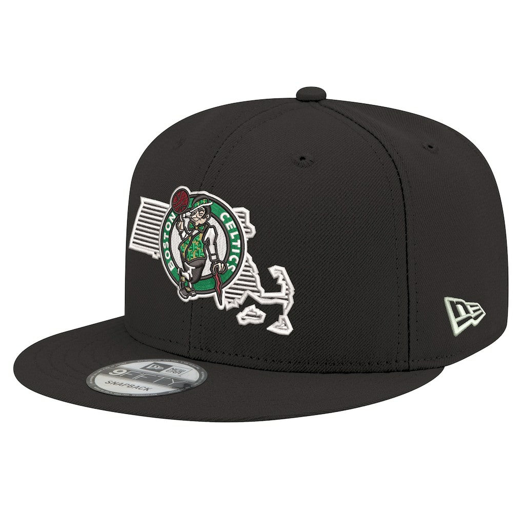 Boston Celtics State Pride 9FIFTY Snapback Hat Black | New Era online