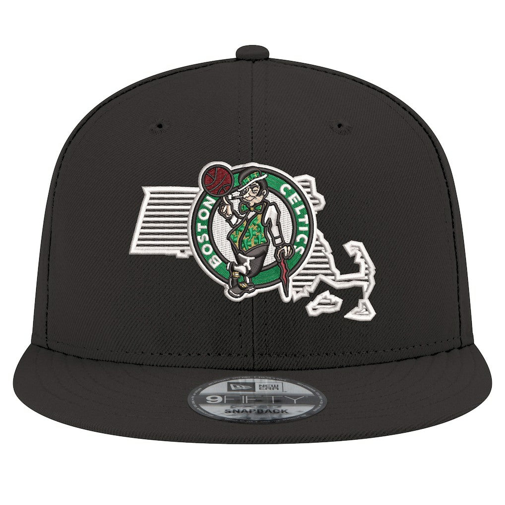Boston Celtics State Pride 9FIFTY Snapback Hat Black | New Era online