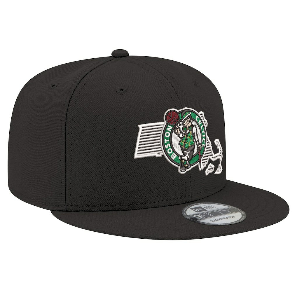 Boston Celtics State Pride 9FIFTY Snapback Hat Black | New Era online