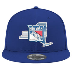 New York Rangers New Era State Pride 9FIFTY Snapback Hat - Blue - NHL 202530013