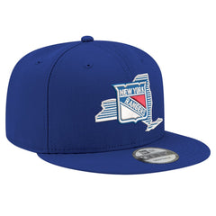 New York Rangers New Era State Pride 9FIFTY Snapback Hat - Blue - NHL 202530013
