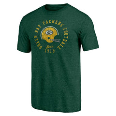 Green Bay Packers Hot Route Tri-Blend T-Shirt Green