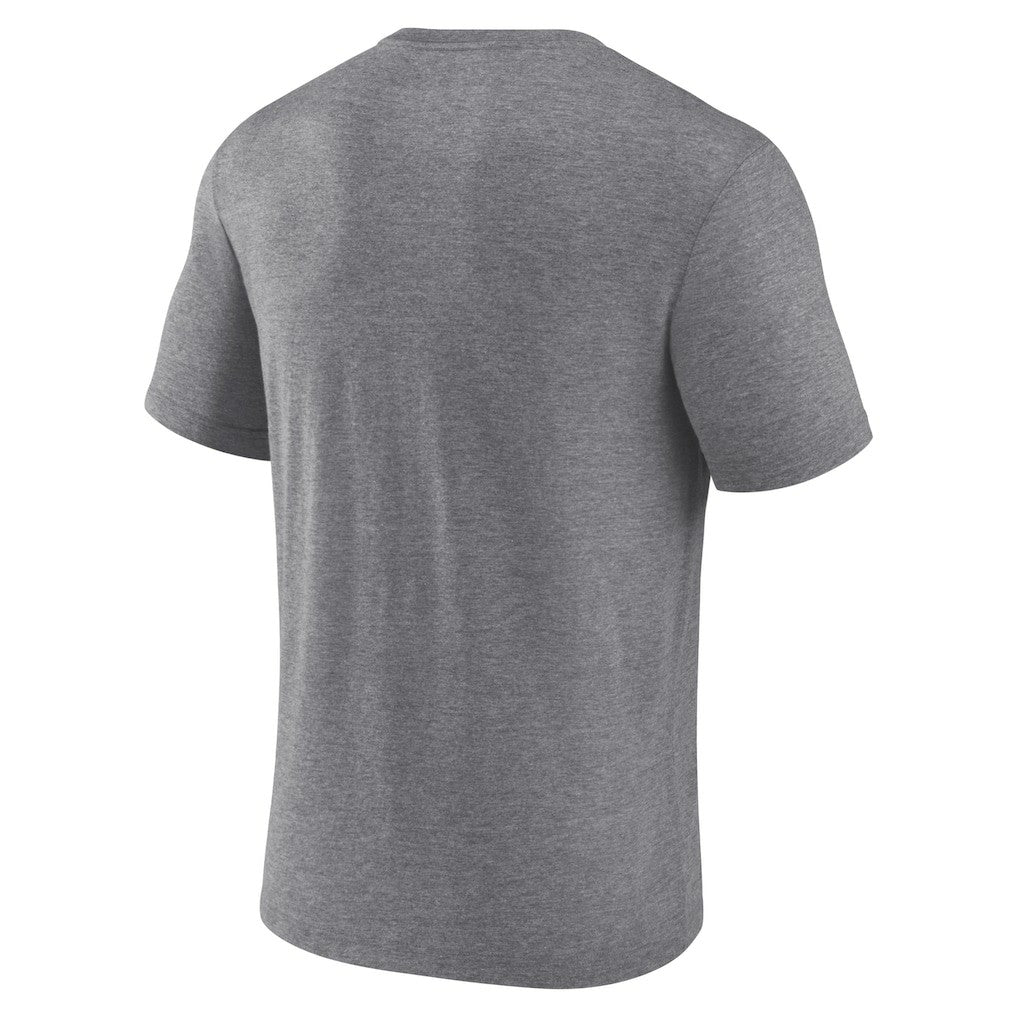 Minnesota Vikings Hot Route Tri-Blend T-Shirt Heather Gray