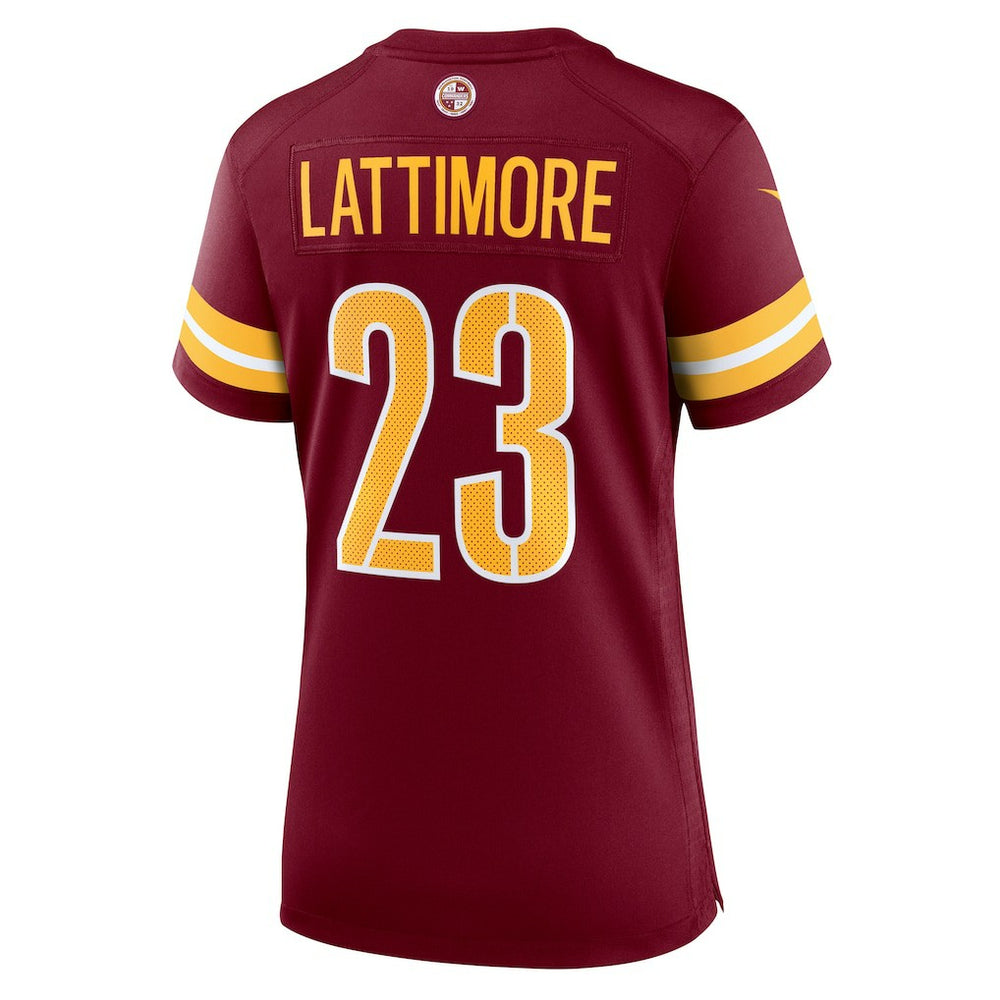 Nike Marshon Lattimore Washington Commanders Women's Team Game Jersey Burgundy