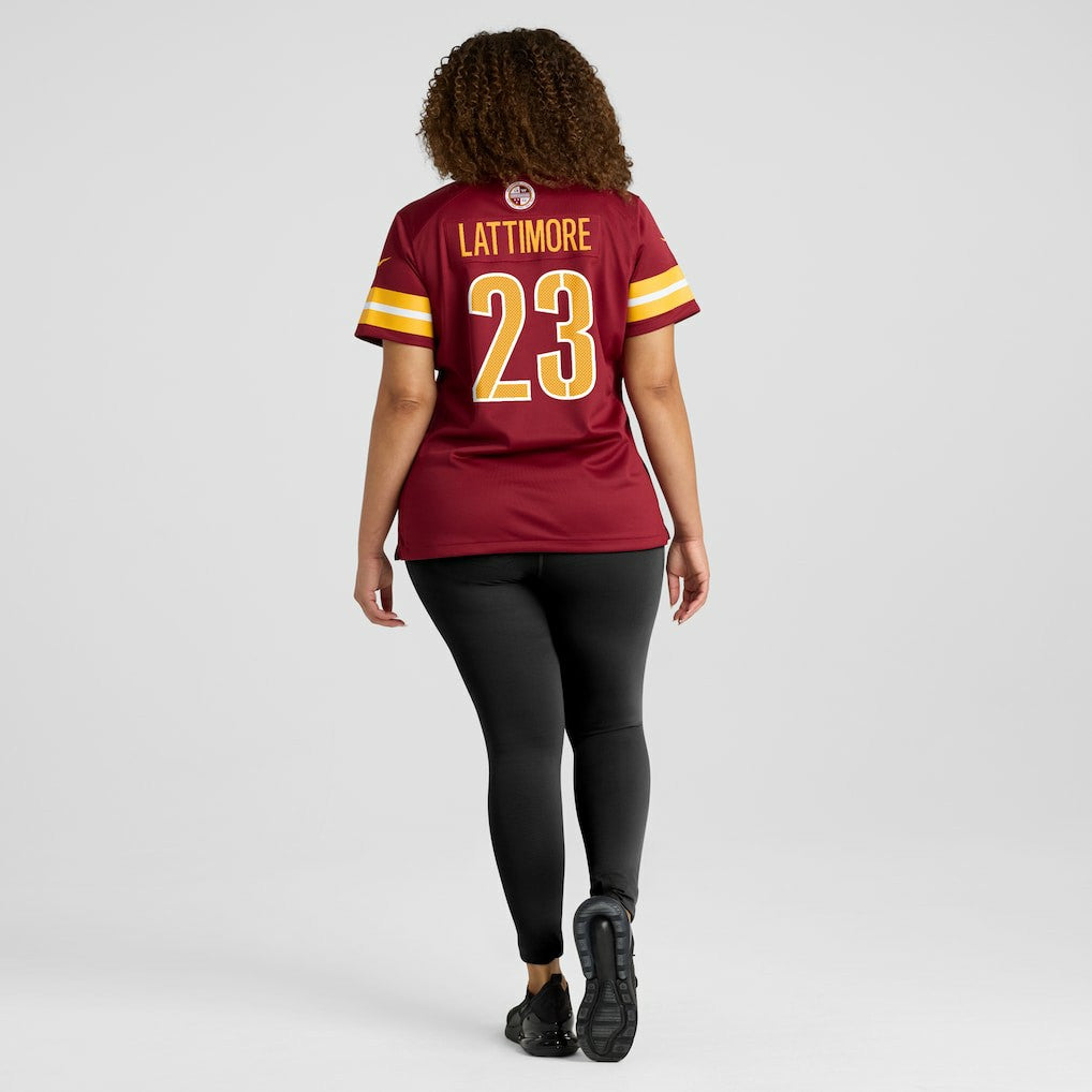 Nike Marshon Lattimore Washington Commanders Women's Team Game Jersey Burgundy