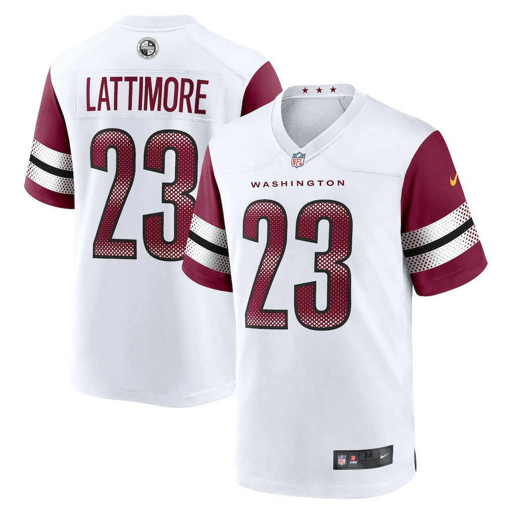 Nike Marshon Lattimore Washington Commanders Game Jersey White