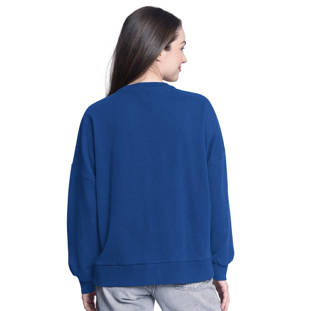 Philadelphia 76ers G-III 4Her by Carl Banks Women's Athletic Pullover Sweatshirt Royal