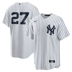 Giancarlo Stanton New York Yankees Nike Home Replica Player Jersey - White - Nike Online