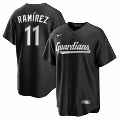 José Ramírez Cleveland Guardians Nike  Replica Player Jersey - Black - Nike on Sale