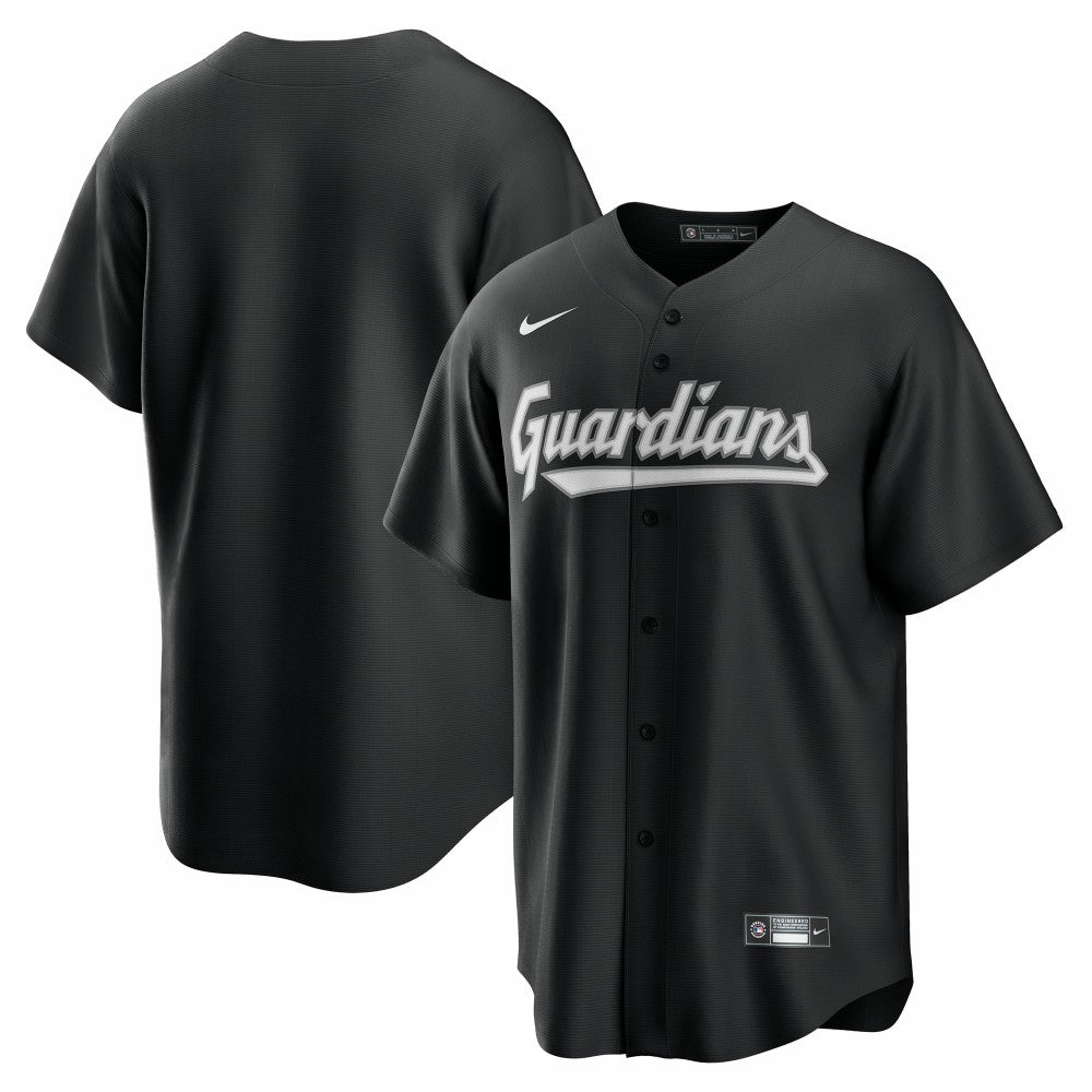 Cleveland Guardians Nike Replica Jersey - Black - Nike Online