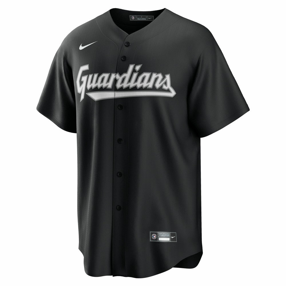 Cleveland Guardians Nike Replica Jersey - Black - Nike Online