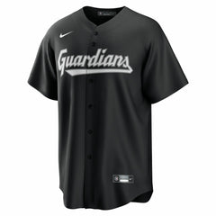 Cleveland Guardians Nike Replica Jersey - Black - Nike Online