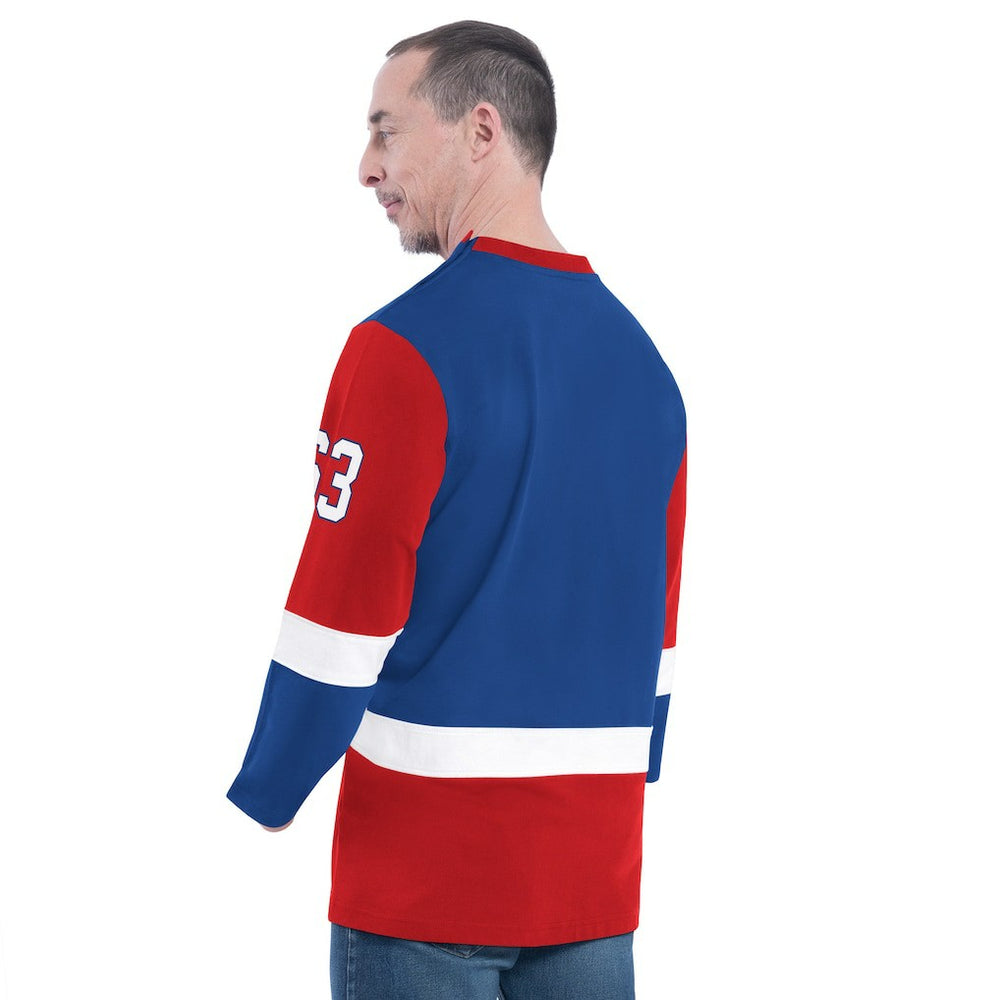 Philadelphia 76ers G-III Sports by Carl Banks Adaptive Rugby Long Sleeve Top Royal
