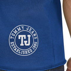 Golden State Warriors Tommy Jeans Paul French Terry Short Sleeve Pullover Hoodie Royal