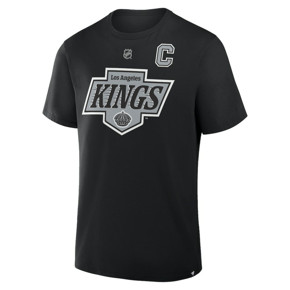 Anze Kopitar Los Angeles Kings Fanatics Authentic Stack Name & Number T-Shirt - Black - NHL 202532967