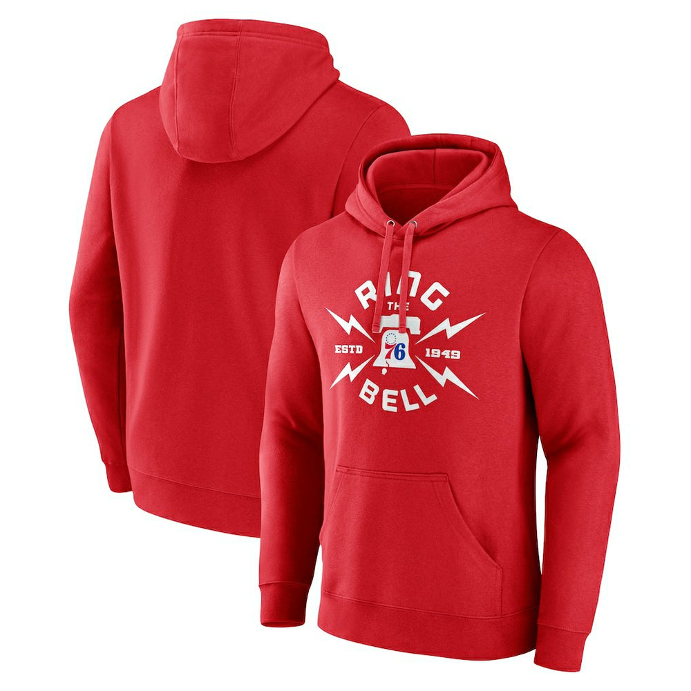 Philadelphia 76ers Huddle Pullover Hoodie Red