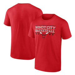 Chicago Bulls Core Hometown Launch T-Shirt Red