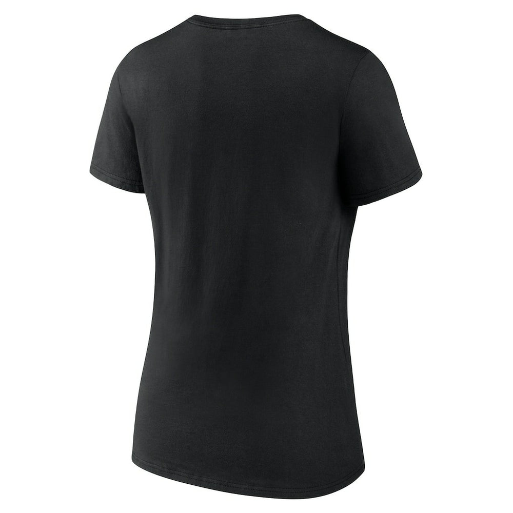 Golden State Warriors Women's Bam Bam V-Neck T-Shirt Black
