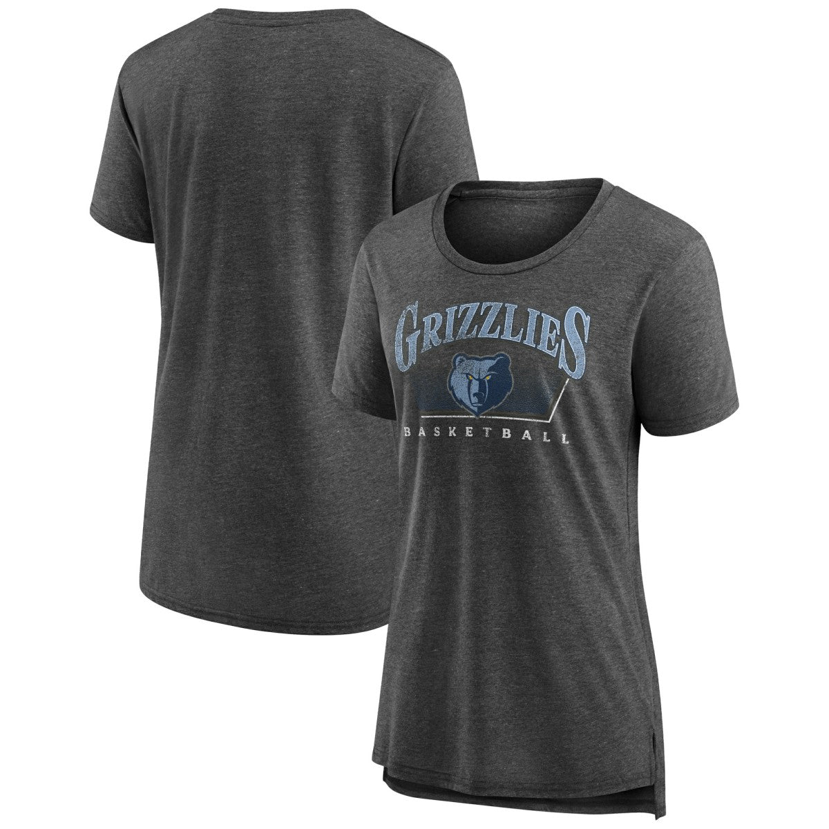 Memphis Grizzlies Women's Selection Tri-Blend T-Shirt Gray