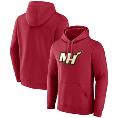 Miami Heat Alternate Logo Pullover Hoodie Red