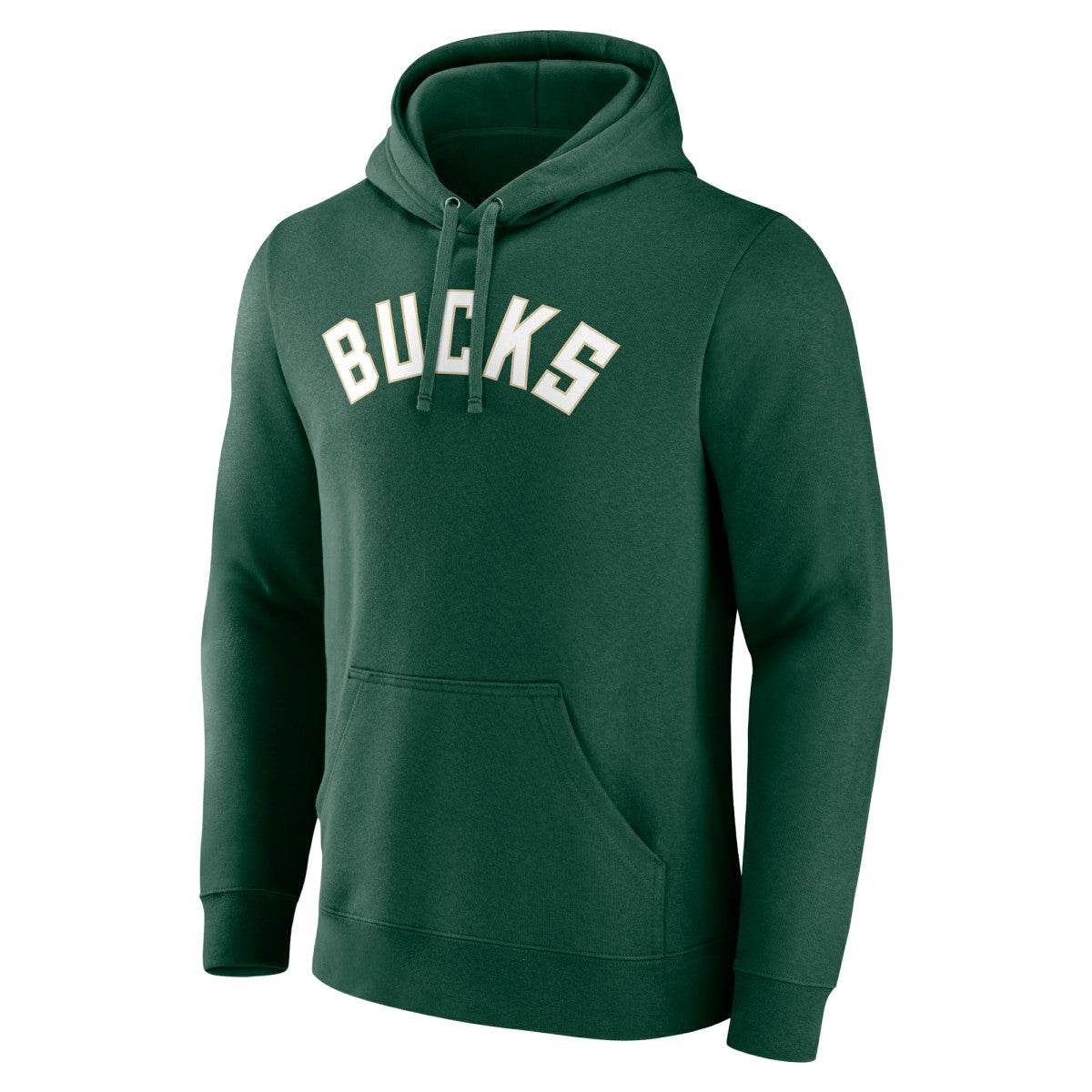 Milwaukee Bucks Wordmark Pullover Hoodie Hunter Green