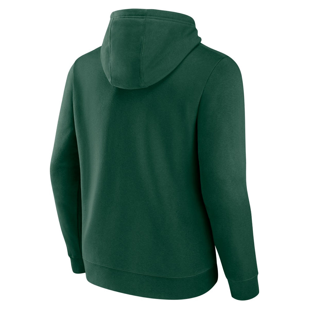 Milwaukee Bucks Wordmark Pullover Hoodie Hunter Green
