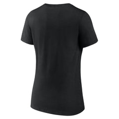 Minnesota Timberwolves Women's Core Hometown Launch V-Neck T-Shirt Black