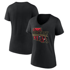 New Orleans Pelicans Women's Core Hometown Launch V-Neck T-Shirt Black
