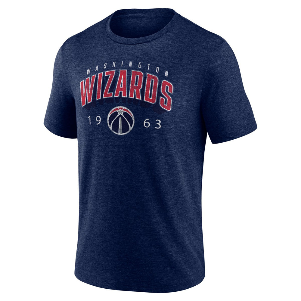 Washington Wizards Backboard Tri-Blend T-Shirt Navy