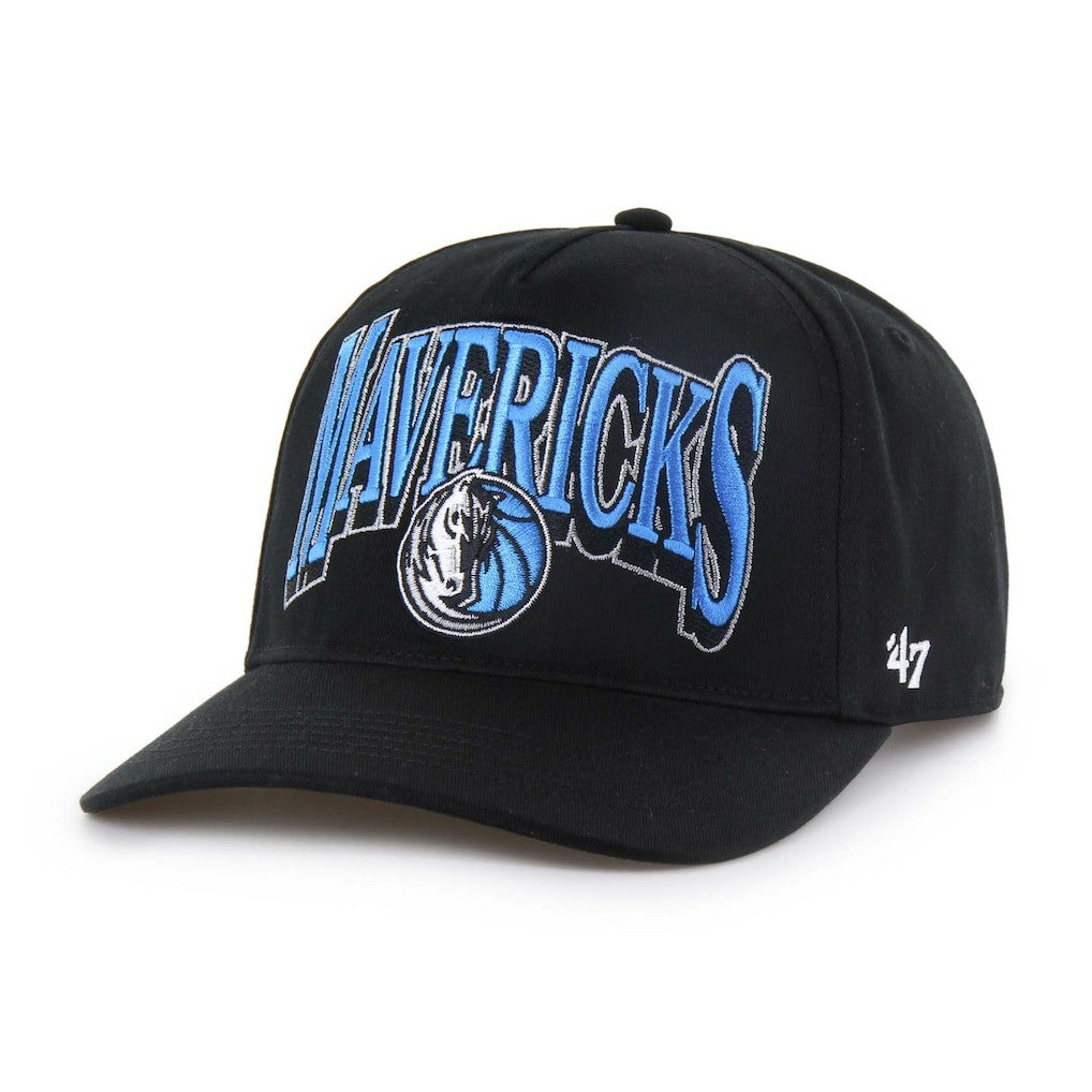 Dallas Mavericks '47 Every Time Past Champs Hitch Adjustable Hat for sale Black | 47 brand Lifestyle