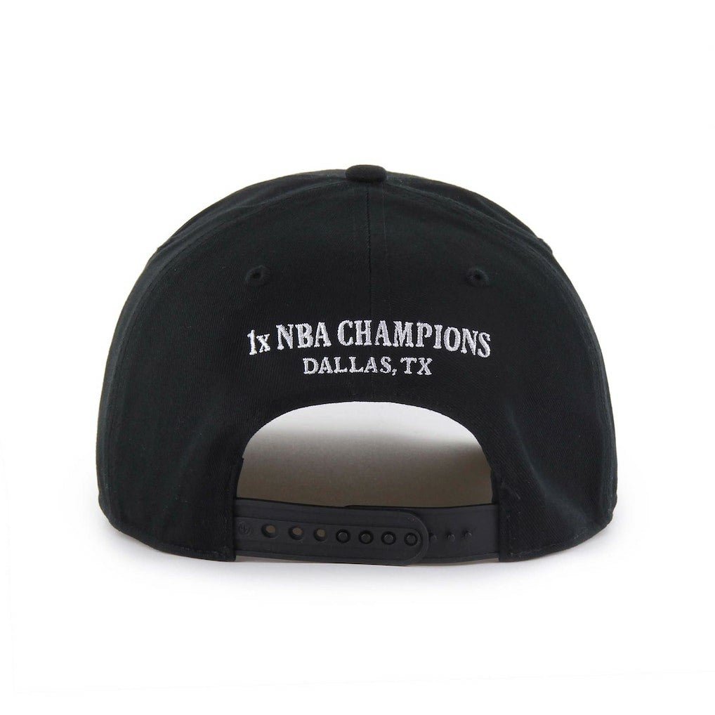 Dallas Mavericks '47 Every Time Past Champs Hitch Adjustable Hat for sale Black | 47 brand Lifestyle
