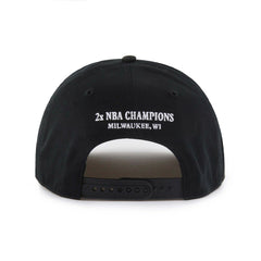 Milwaukee Bucks '47 Every Time Past Champs Hitch Adjustable Hat Black | 47 brand Near Me