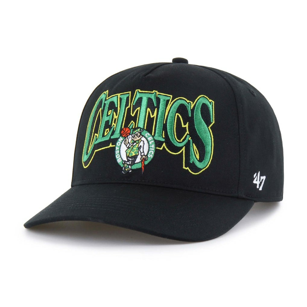 Boston Celtics '47 Every Time Past Champs Hitch Adjustable Hat Black | 47 brand discount