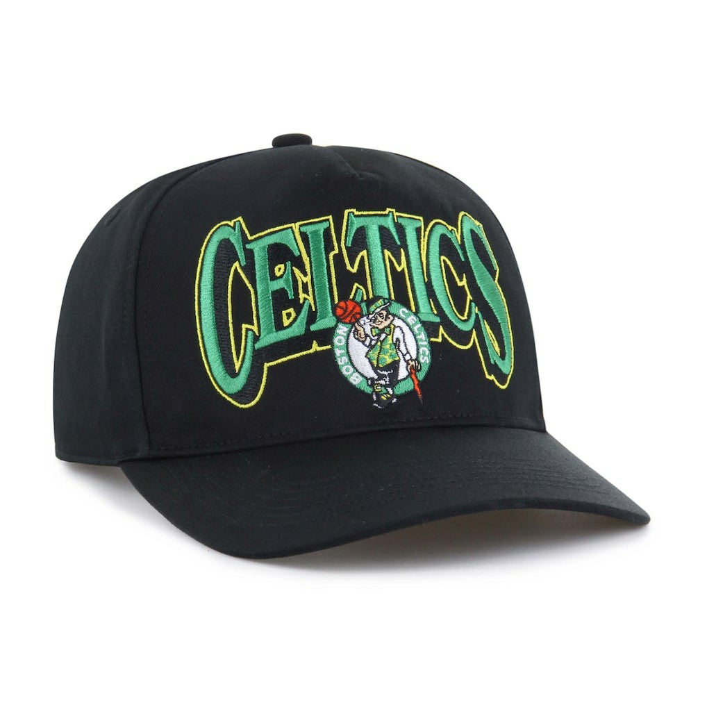 Boston Celtics '47 Every Time Past Champs Hitch Adjustable Hat Black | 47 brand discount