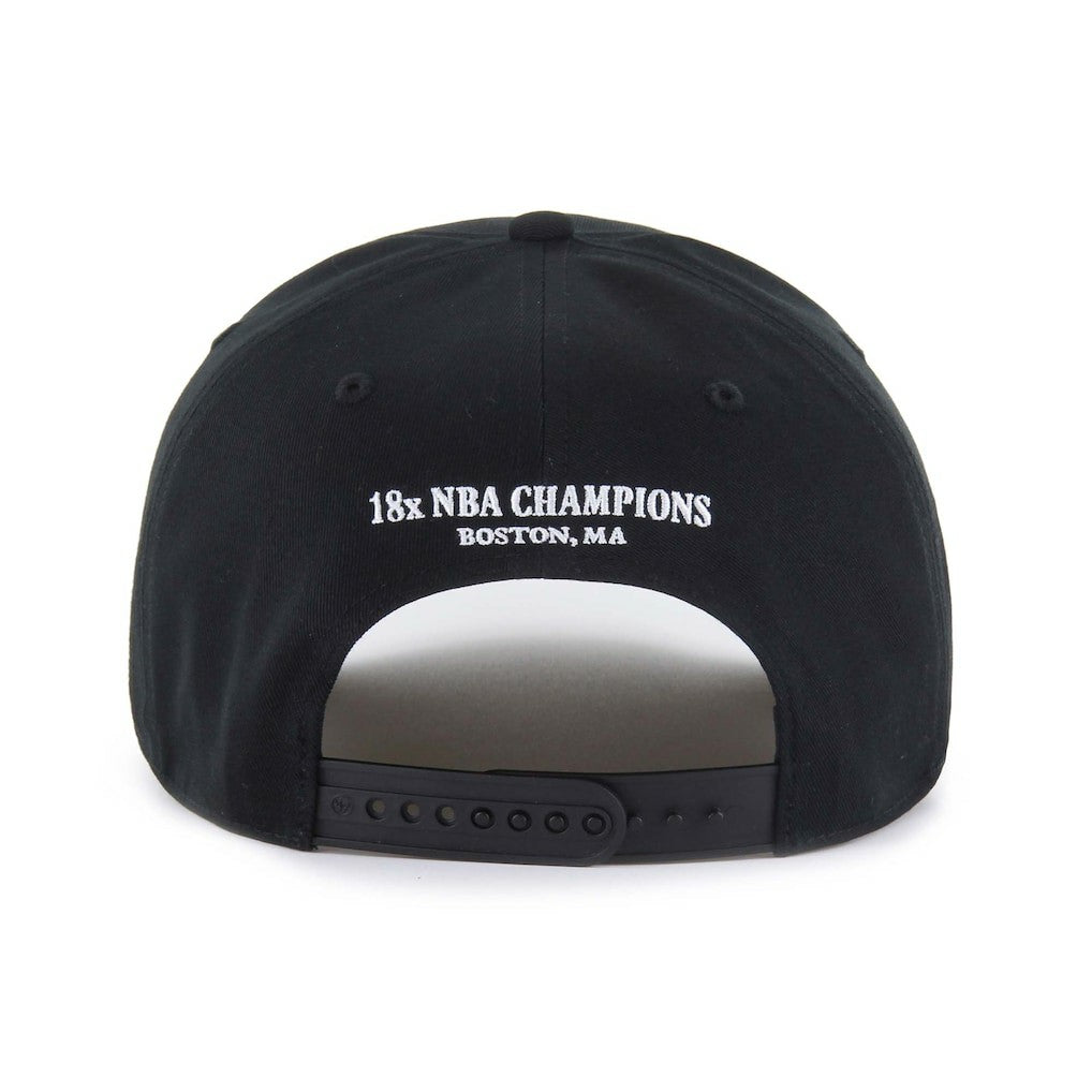 Boston Celtics '47 Every Time Past Champs Hitch Adjustable Hat Black | 47 brand discount