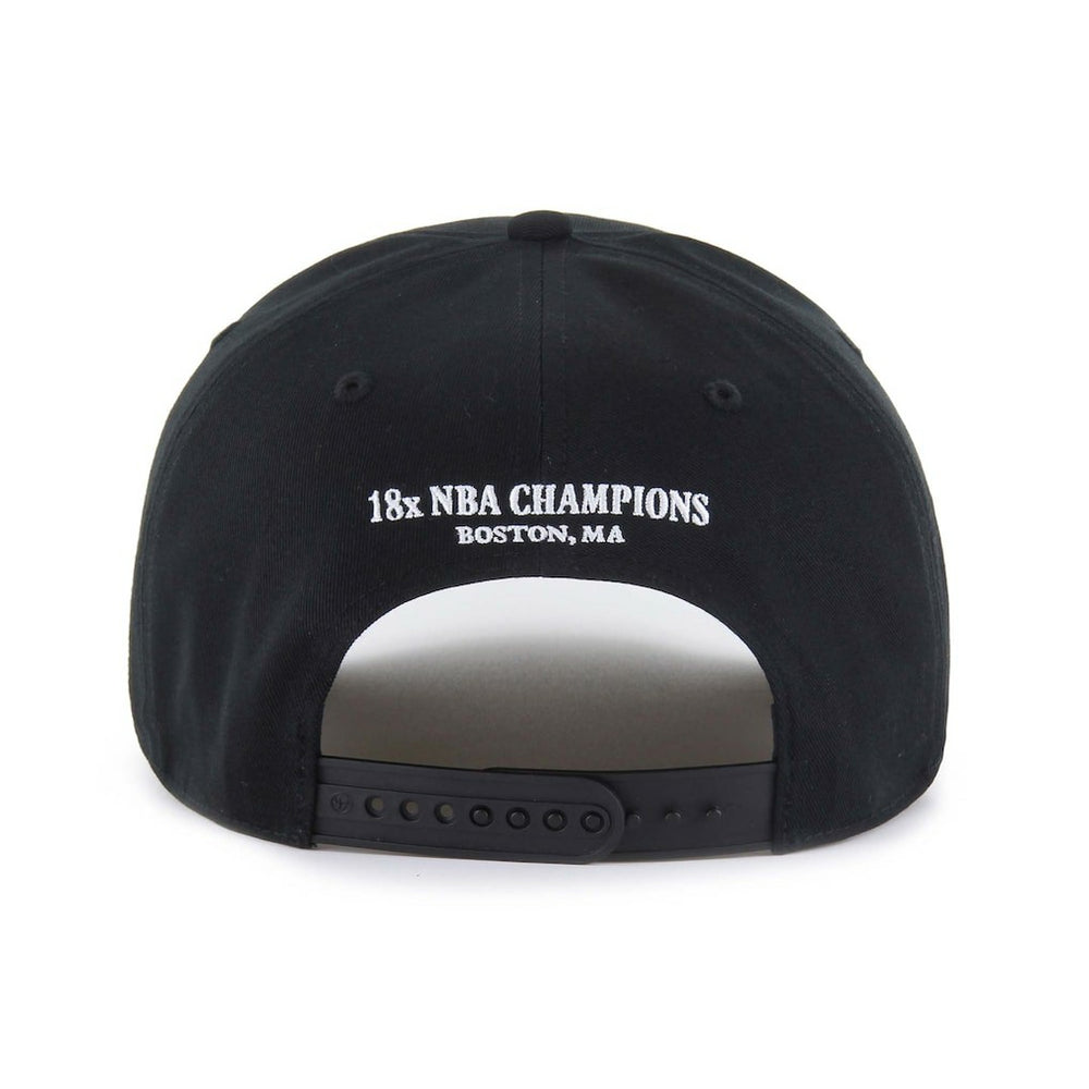 Boston Celtics '47 Every Time Past Champs Hitch Adjustable Hat Black | 47 brand discount