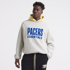 Indiana Pacers Unisex NBA Paris x ESSENTIALS Pullover Hoodie Heather Gray