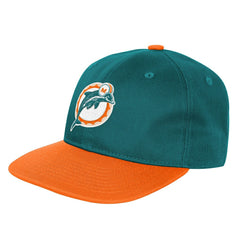 Miami Dolphins Outerstuff Youth True Retro Adjustable Hat Aqua