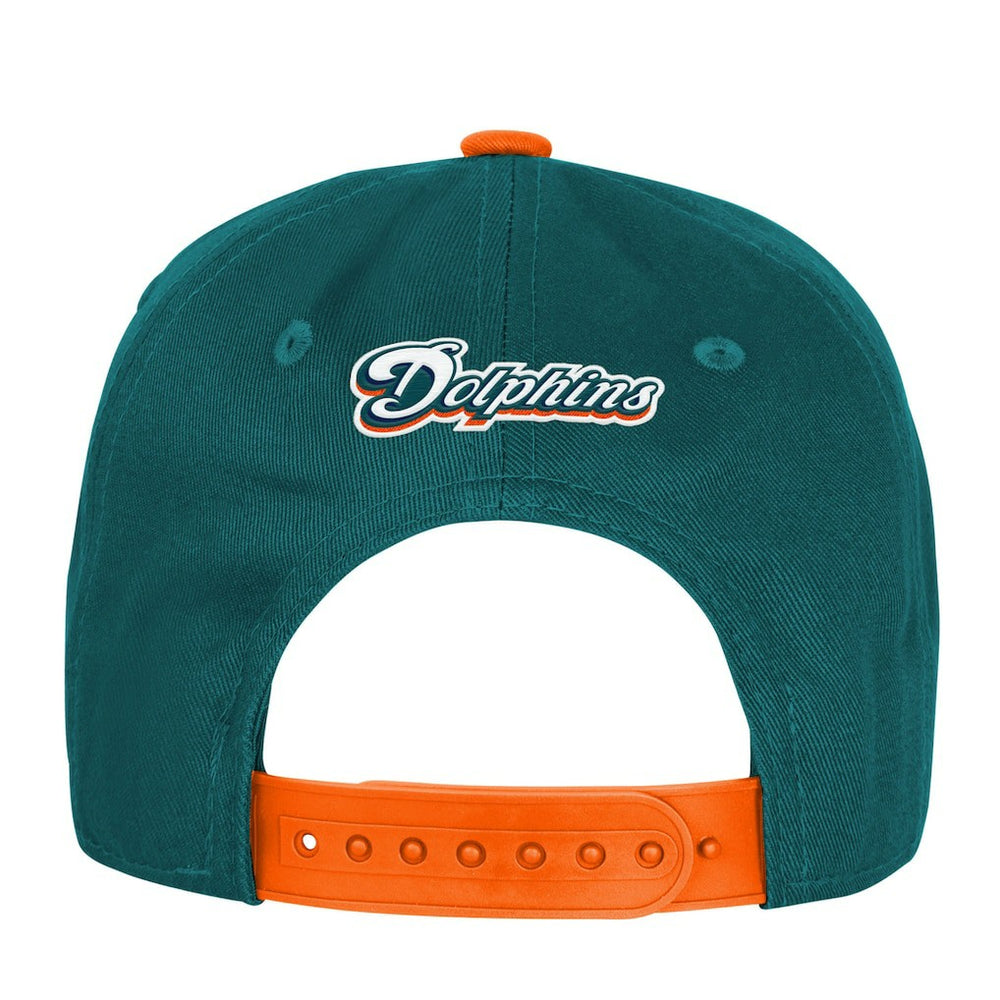 Miami Dolphins Outerstuff Youth True Retro Adjustable Hat Aqua