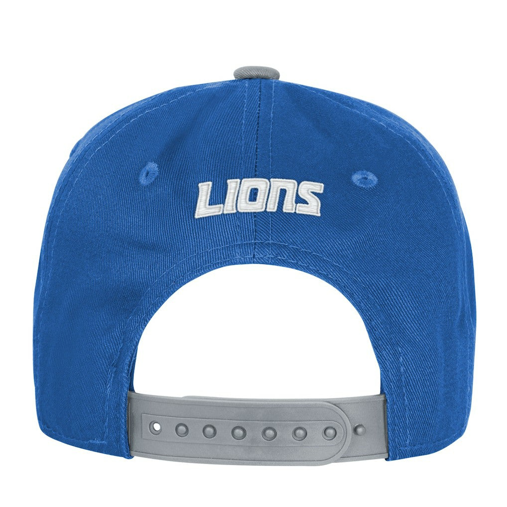 Detroit Lions Outerstuff Youth True Retro Adjustable Hat Blue