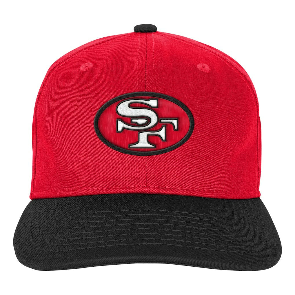 San Francisco 49ers Outerstuff Youth True Retro Adjustable Hat Scarlet