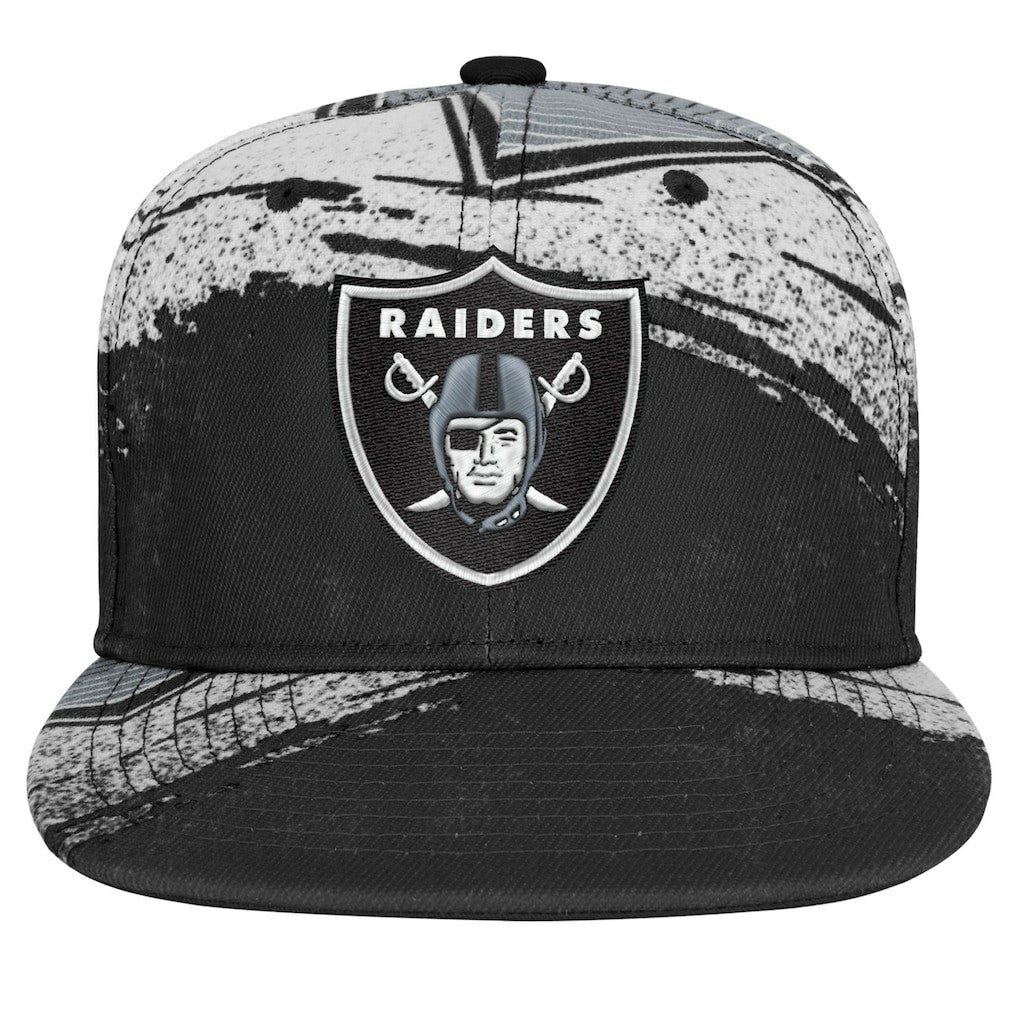 Las Vegas Raiders Outerstuff Youth Make Noise Adjustable Hat Black
